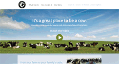 Desktop Screenshot of naturalprairiedairy.com